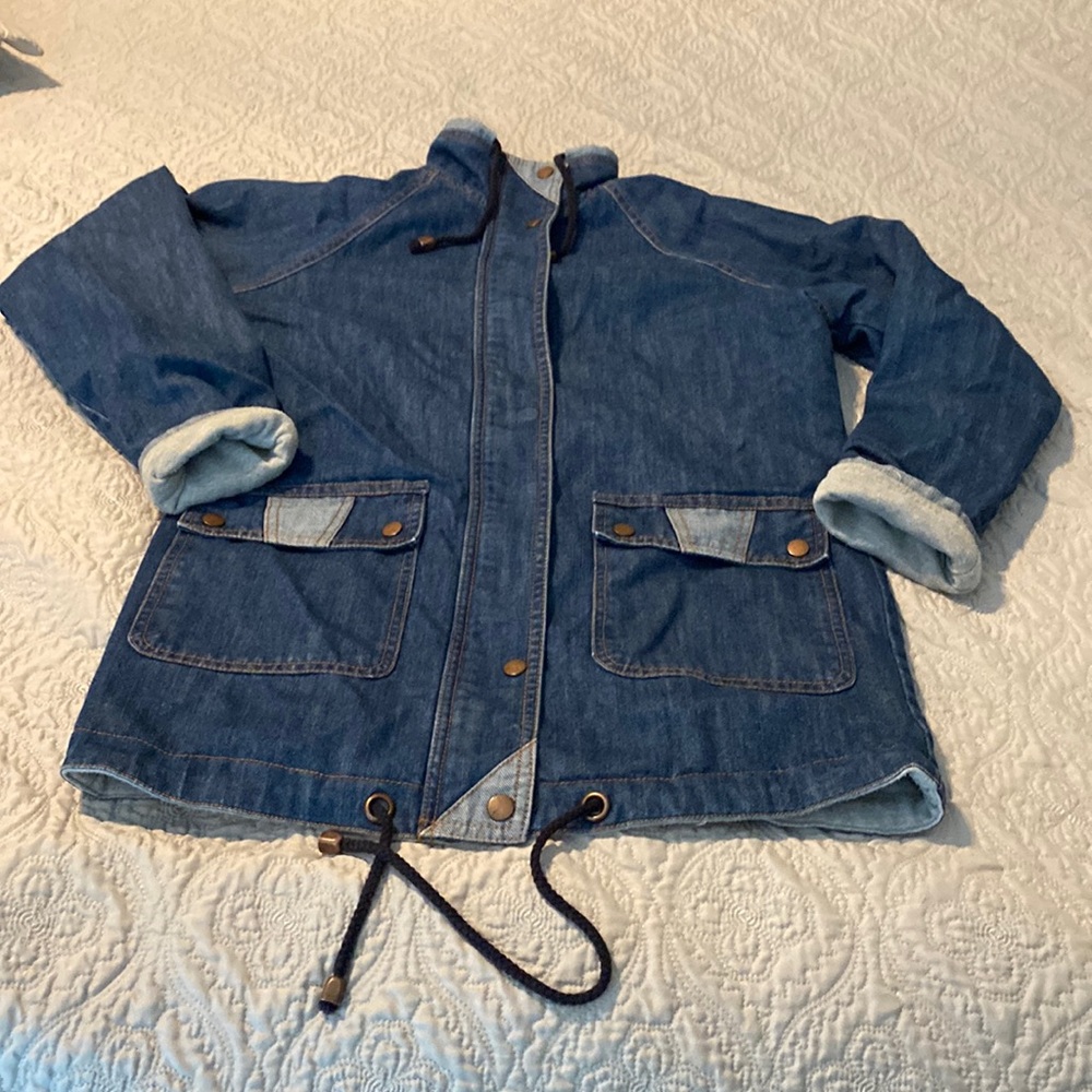 Forever 21 Jean coat, Womens small
